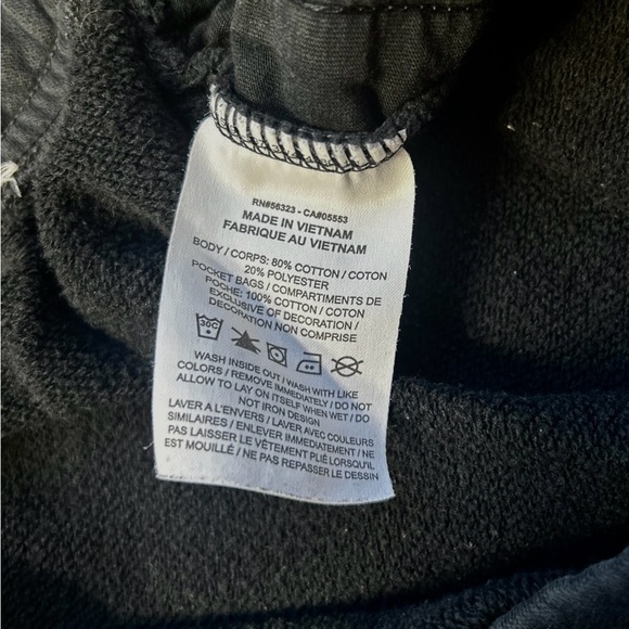 Nike Women’s Sweatpants Black W/White Embroidered Logo Size 1X - Picture 4 of 5